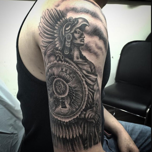 Aztec Warrior Tattoo: Unveiling Powerful Meanings