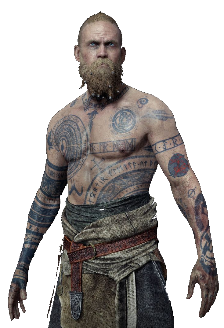 Baldur And Most Of His Tattoos God Of War Album On Imgur Viking