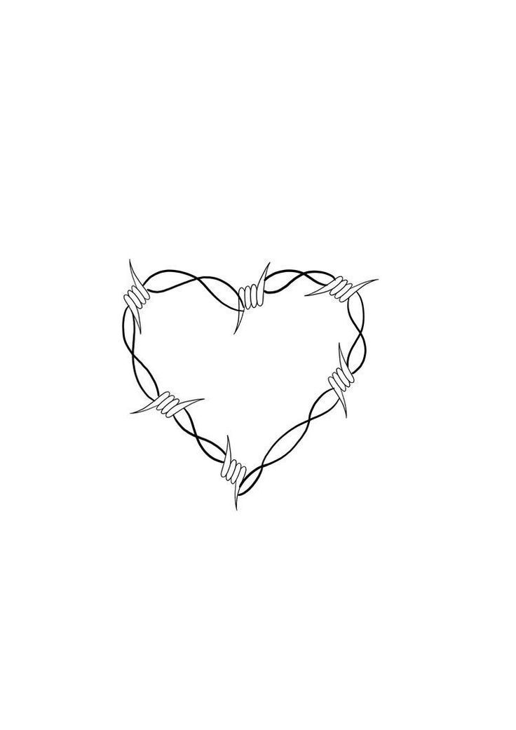 Barbed Wire Heart Tattoo Meaning Get Inspired Fashionactivation