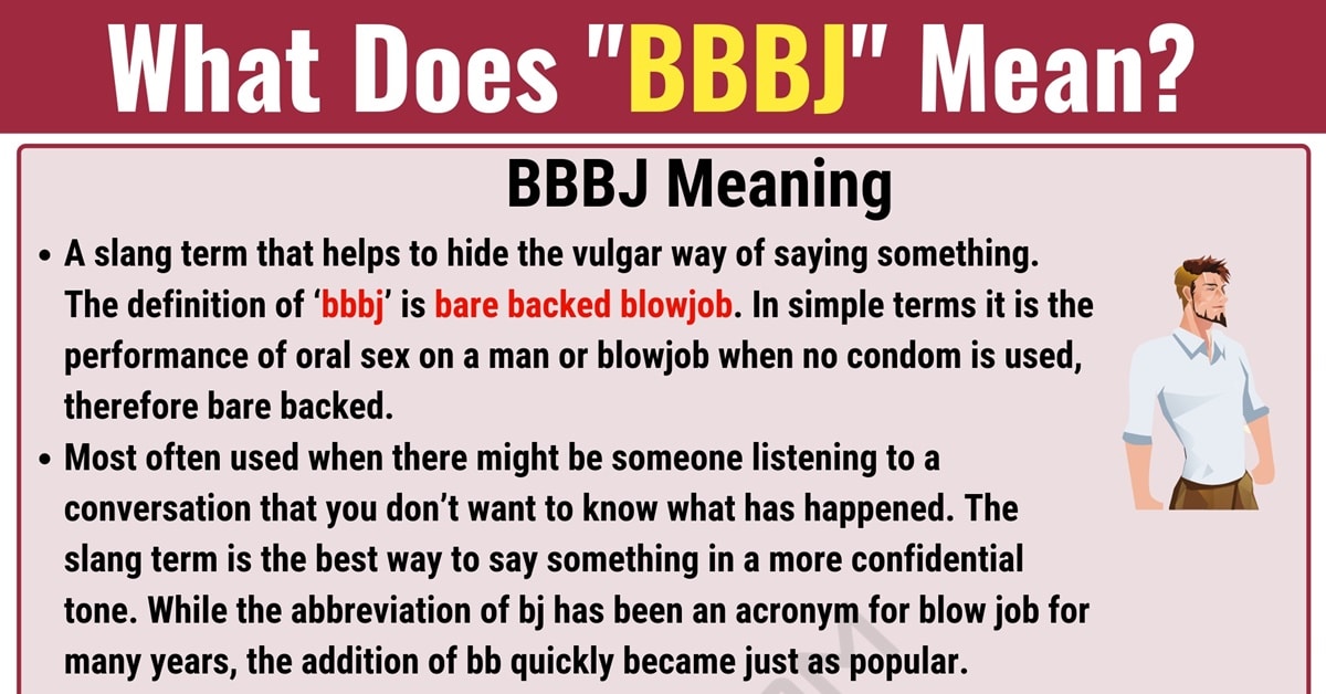 Bbbj Meaning What Does Bbbj Mean Slang Org