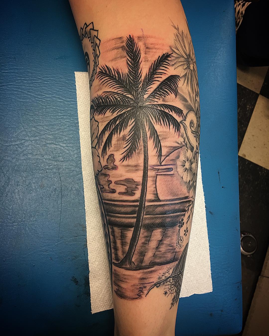 Discover the Beauty of Beach and Palm Tree Tattoos