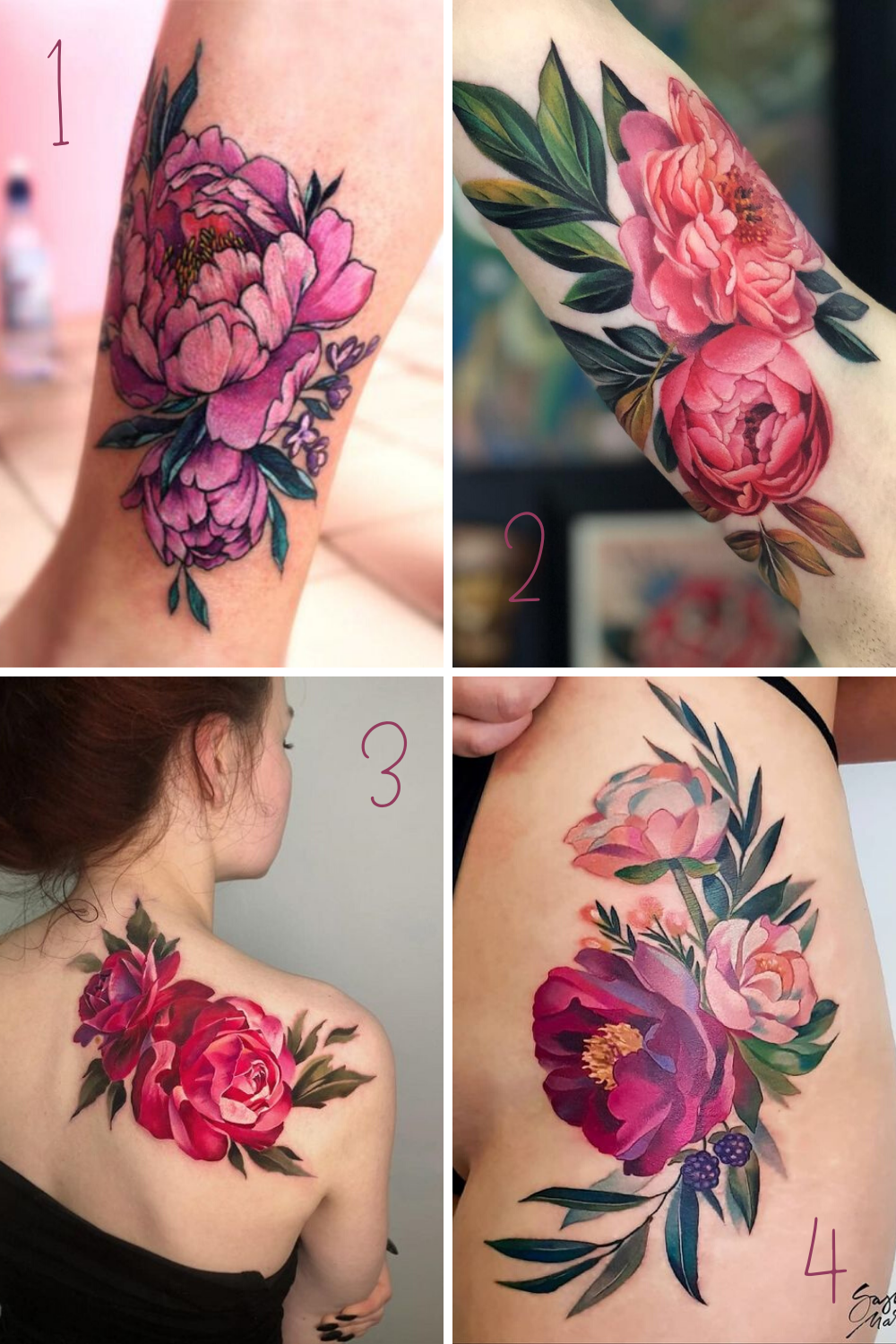 Beautiful Flower Tattoos 200 Designs For 2021 Tattooglee Small