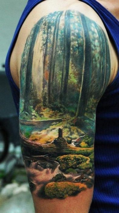 Beautiful Nature Tattoos 49 Pics