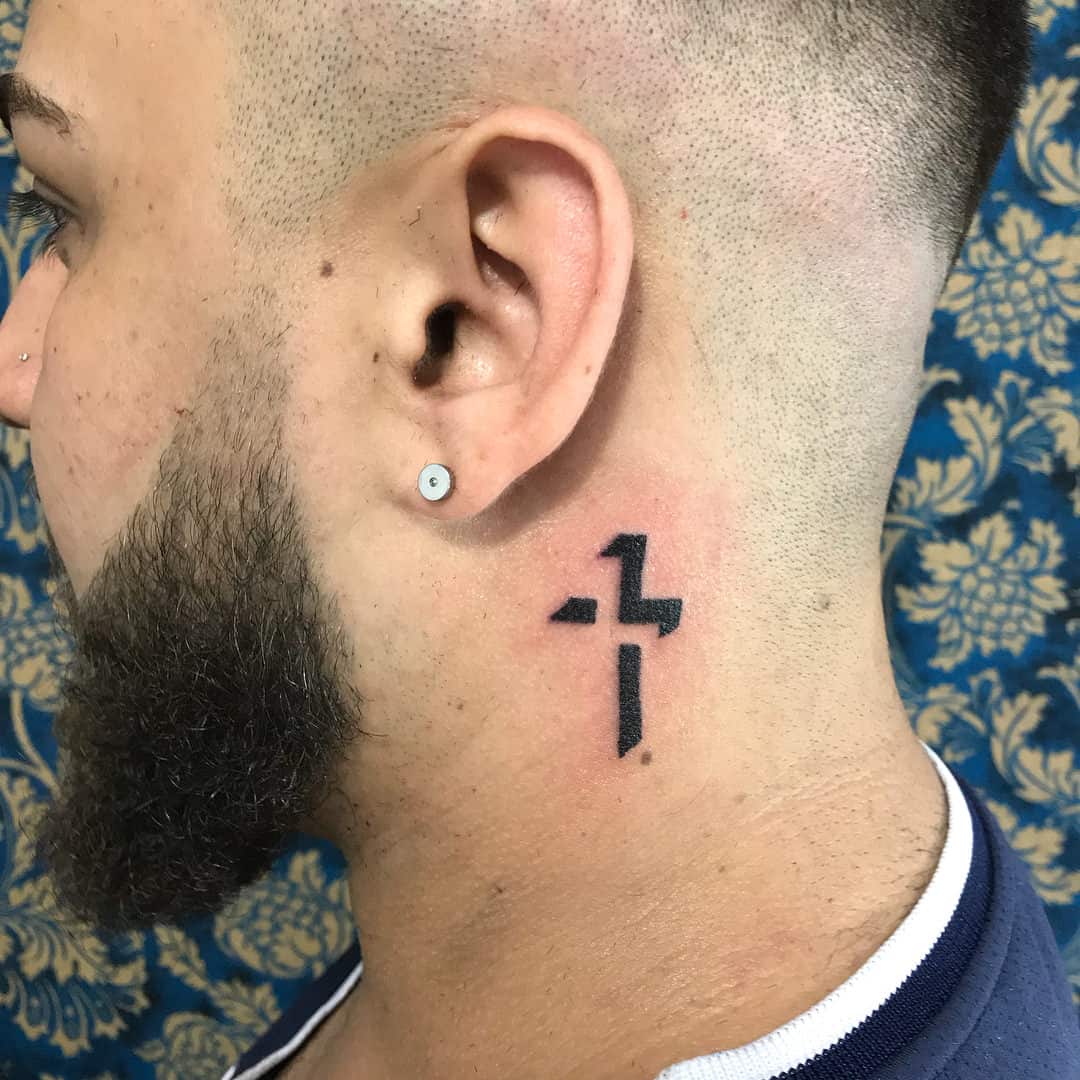 5 Reasons to Get a Behind Ear Cross Tattoo