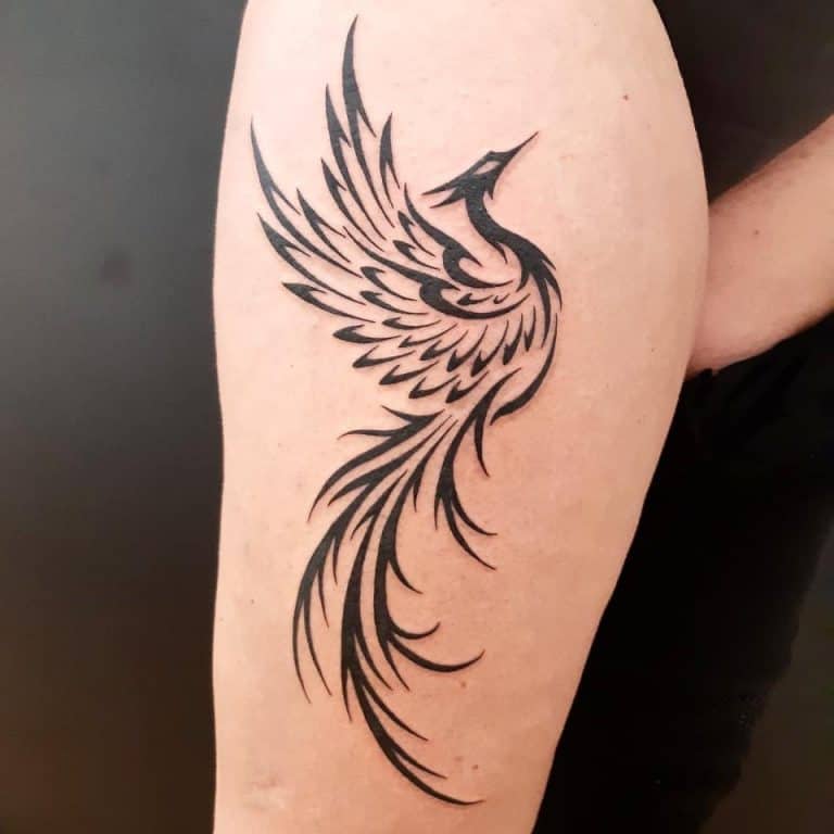 Best Black Phoenix Tattoo Design Of Tattoos Tatuajes Impresionantes