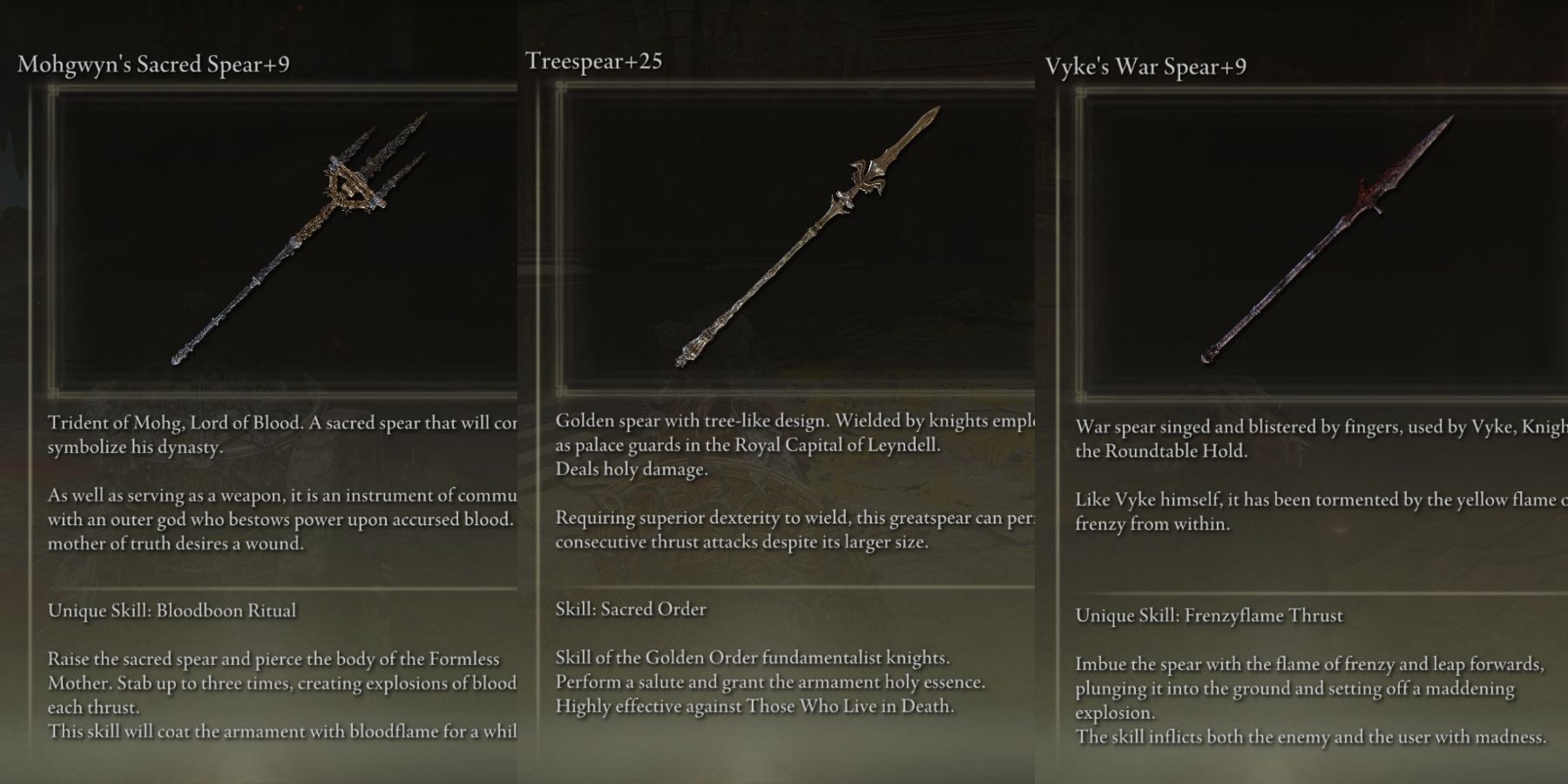 Best Great Spears In Elden Ring Top 5 Great Spears Where To Find