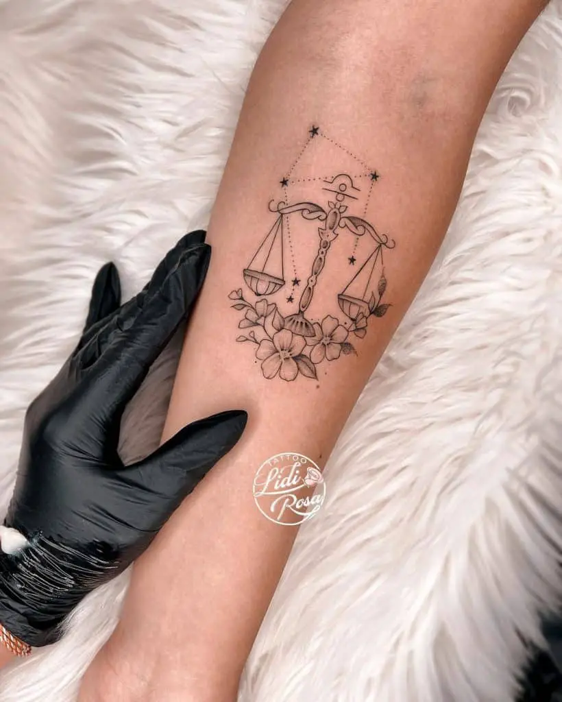 Best Libra Tattoos Top 33 Youtube