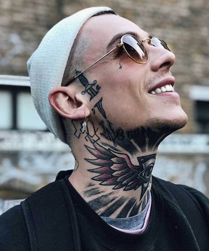 Best Neck Tattoos For Men Simple Neck Tattoo Ideas Neck Tattoos For