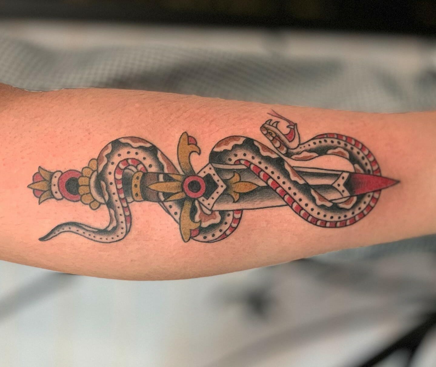 Best Snake Dagger Tattoo Designs Choose Now 10 Ideas Inkbox