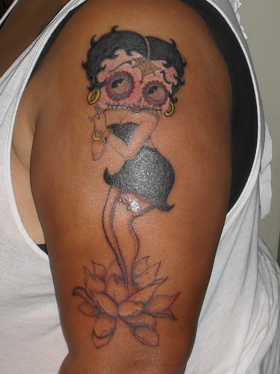 Betty Boop Tattoos Designs Ideas And Meaning Tattoos For You