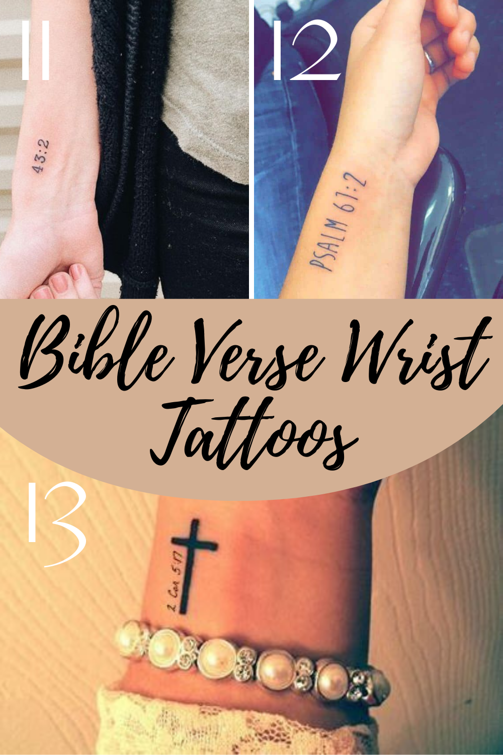 5 Unique Bible Verse Temporary Tattoos to Inspire You