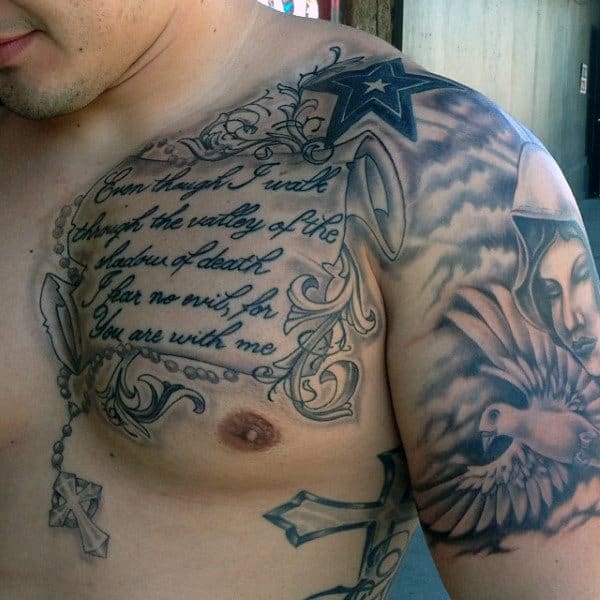 Bible Verses Tattoos On Chest