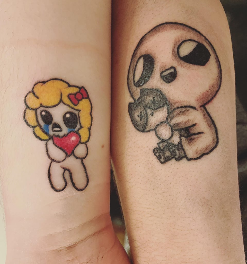 Binding Of Isaac Tattoo I Just Got Today R Bindingofisaac