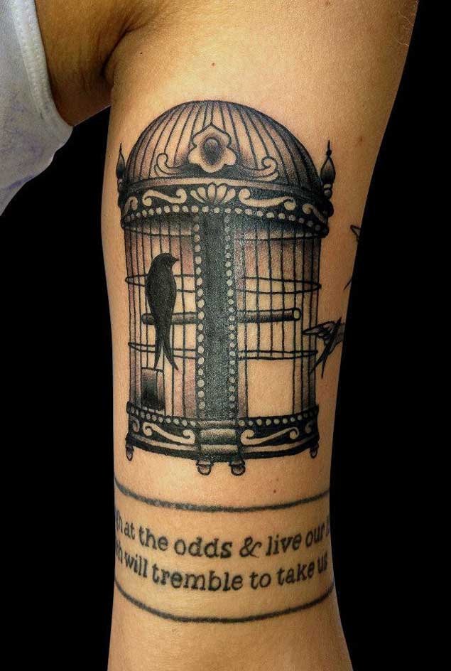 7 Meaningful Bird and Cage Tattoo Designs