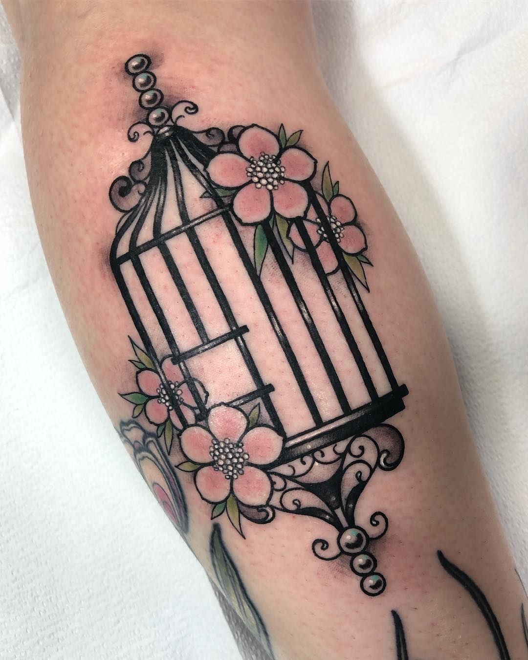 Birdcage Tattoo Tattoo Ideas And Inspiration Morgan Reynolds Cage