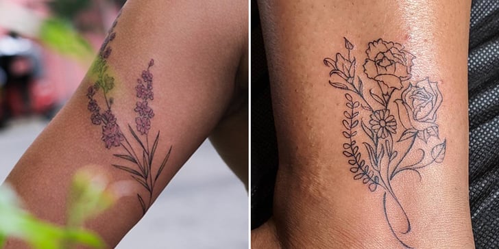 Birth Flower Tattoo Ideas Popsugar Love Sex