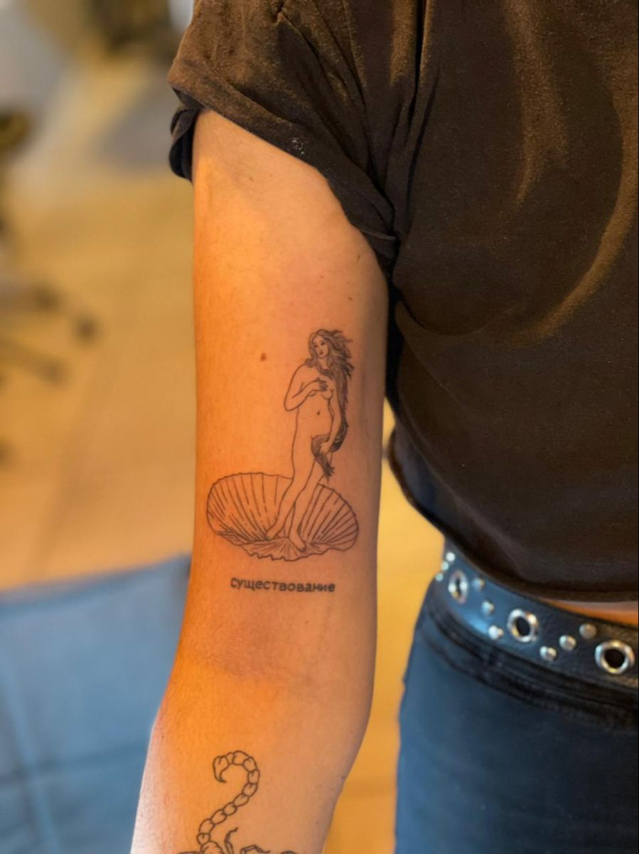 Birth of Venus Tattoo Ideas and Meanings