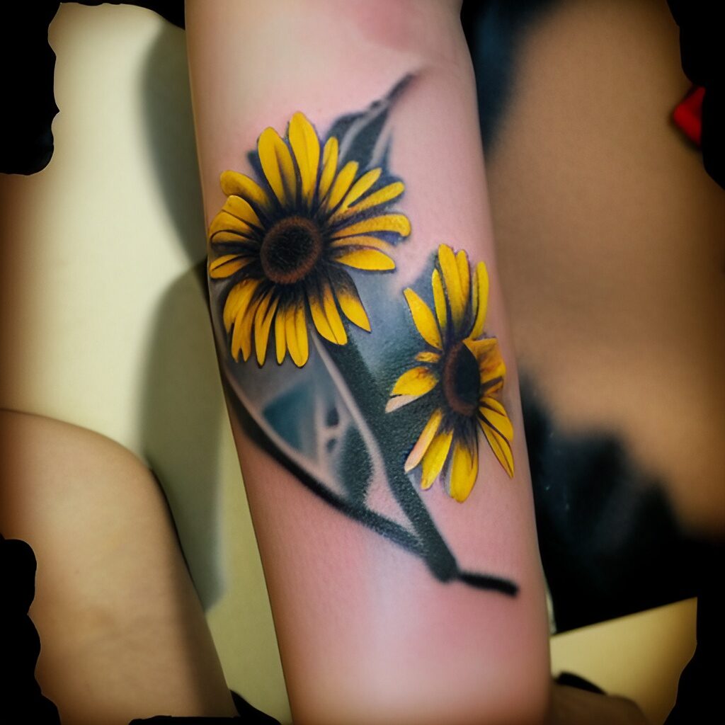 Black Eyed Susan Tattoo Meaning Symbolism Good Luck