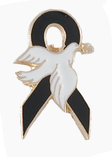 Black Ribbon Dove: Symbol of Peace and Love