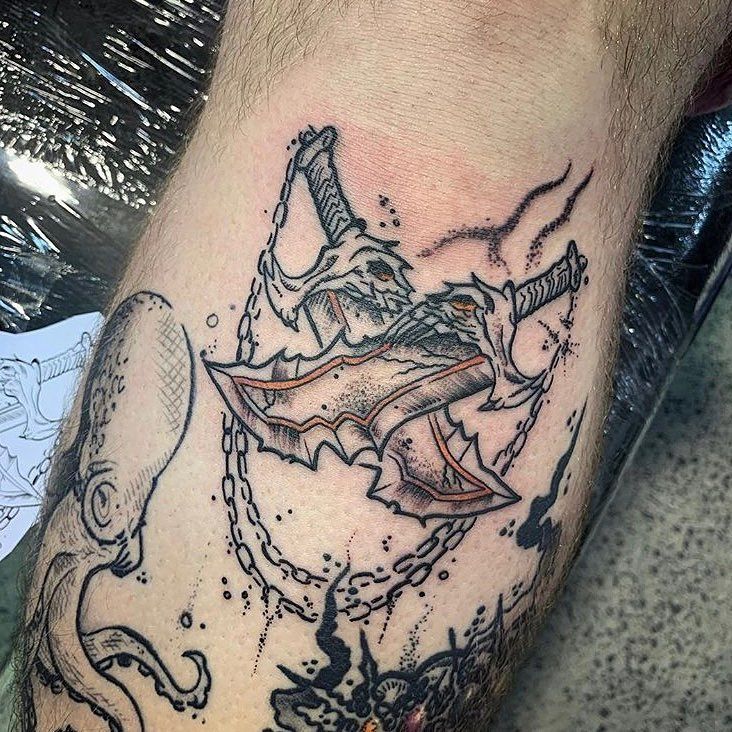 Discover the Mythic Power of Blades of Chaos Tattoos