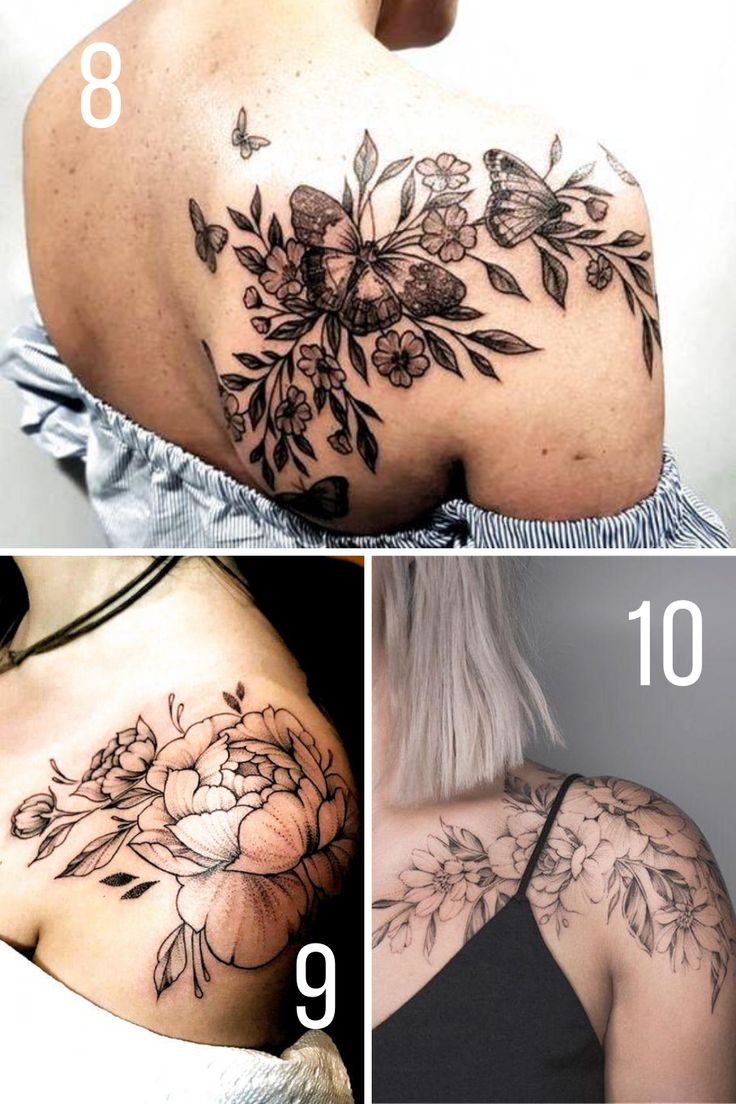 Blooming Shoulder Flower Tattoo Ideas Artofit