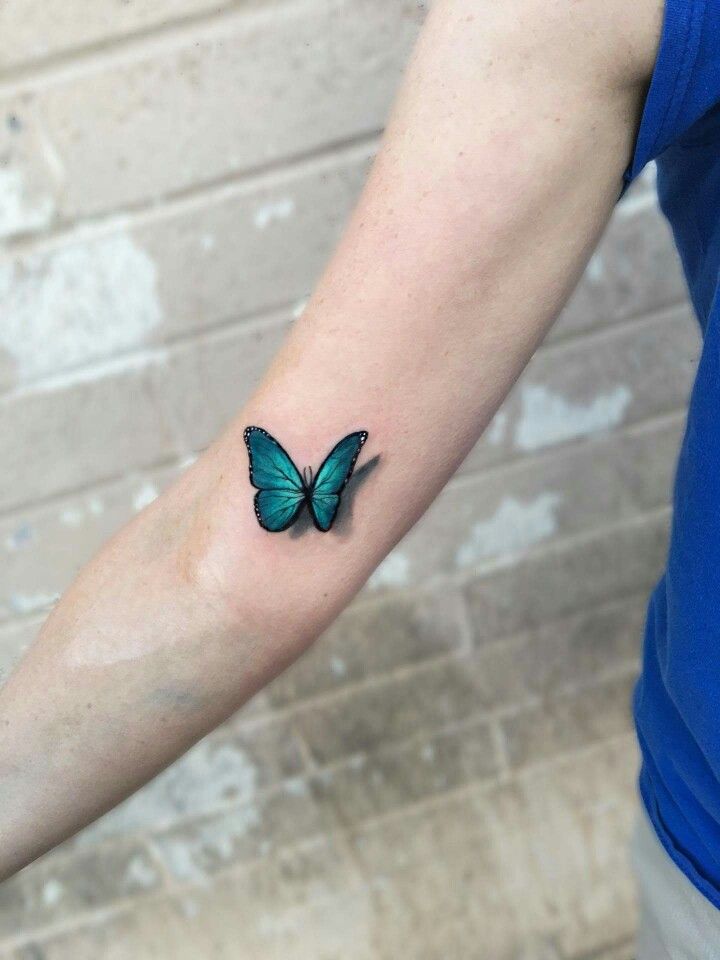 Blue Morpho Butterfly Tattoo: Discover Its Mystical Beauty