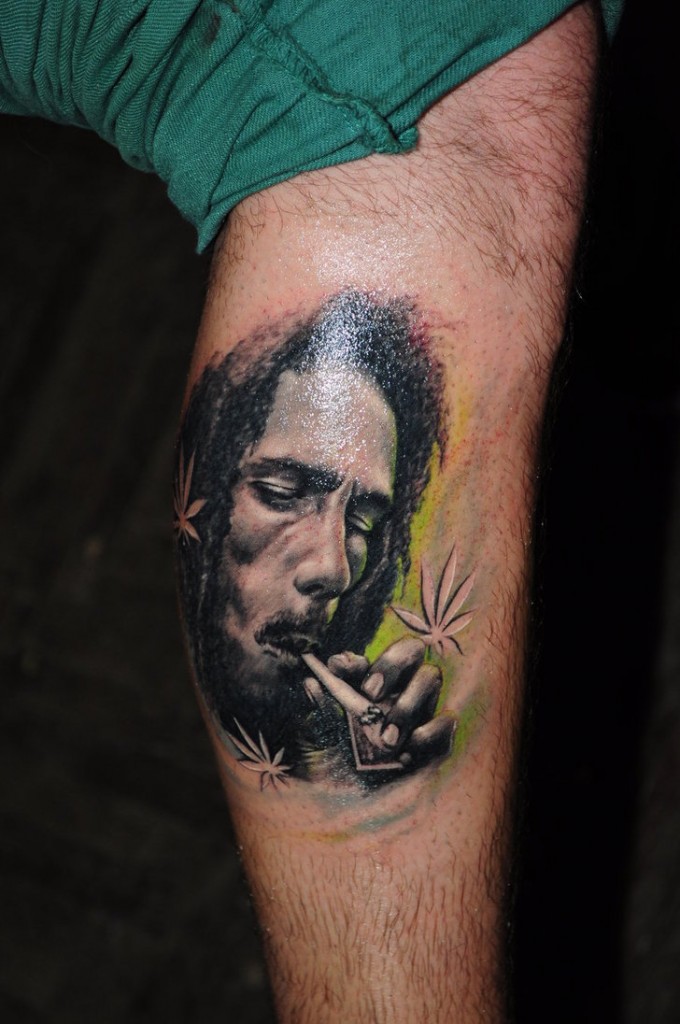 Bob Marley Quote Tattoo Designs