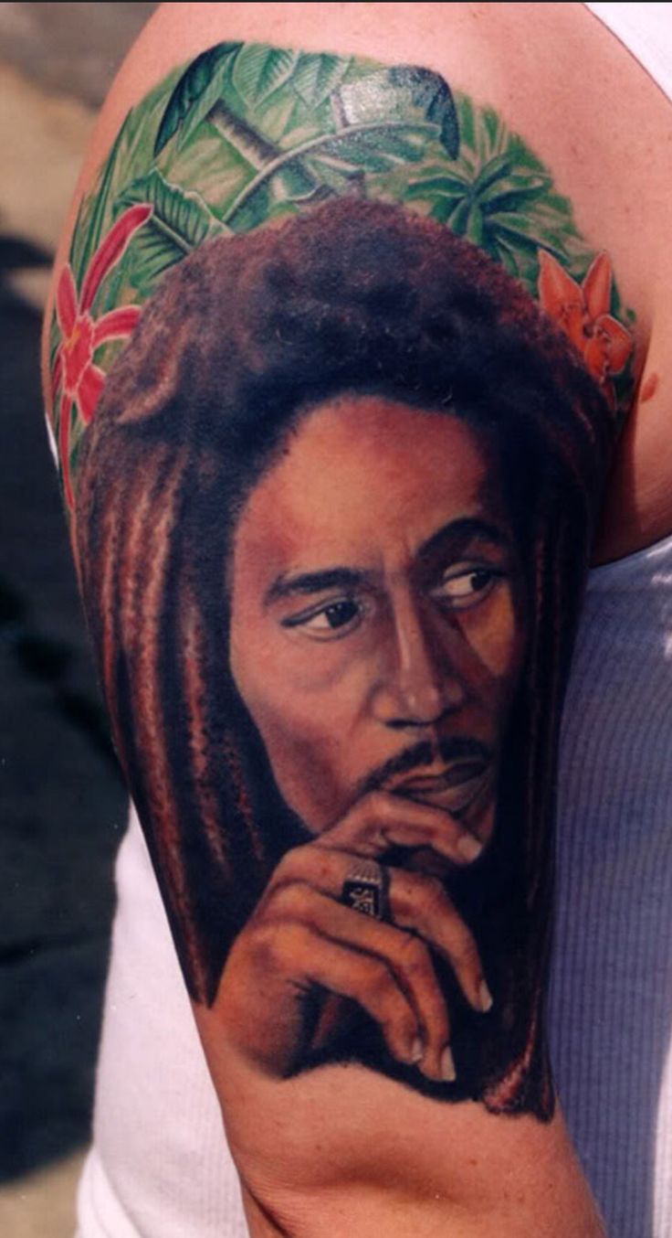 Bob Marley Tattoos Designs Ideas And Meaning Tattoos For You