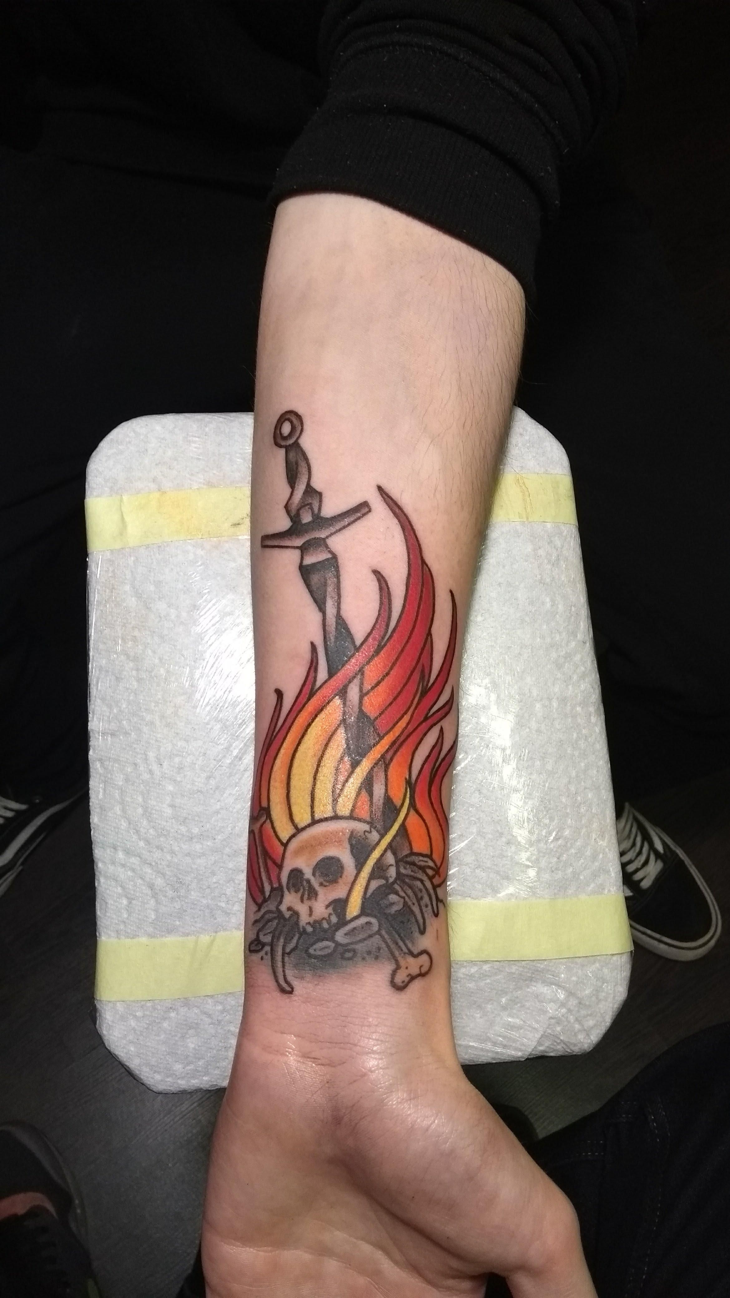 Bonfire Dark Souls Tattoos