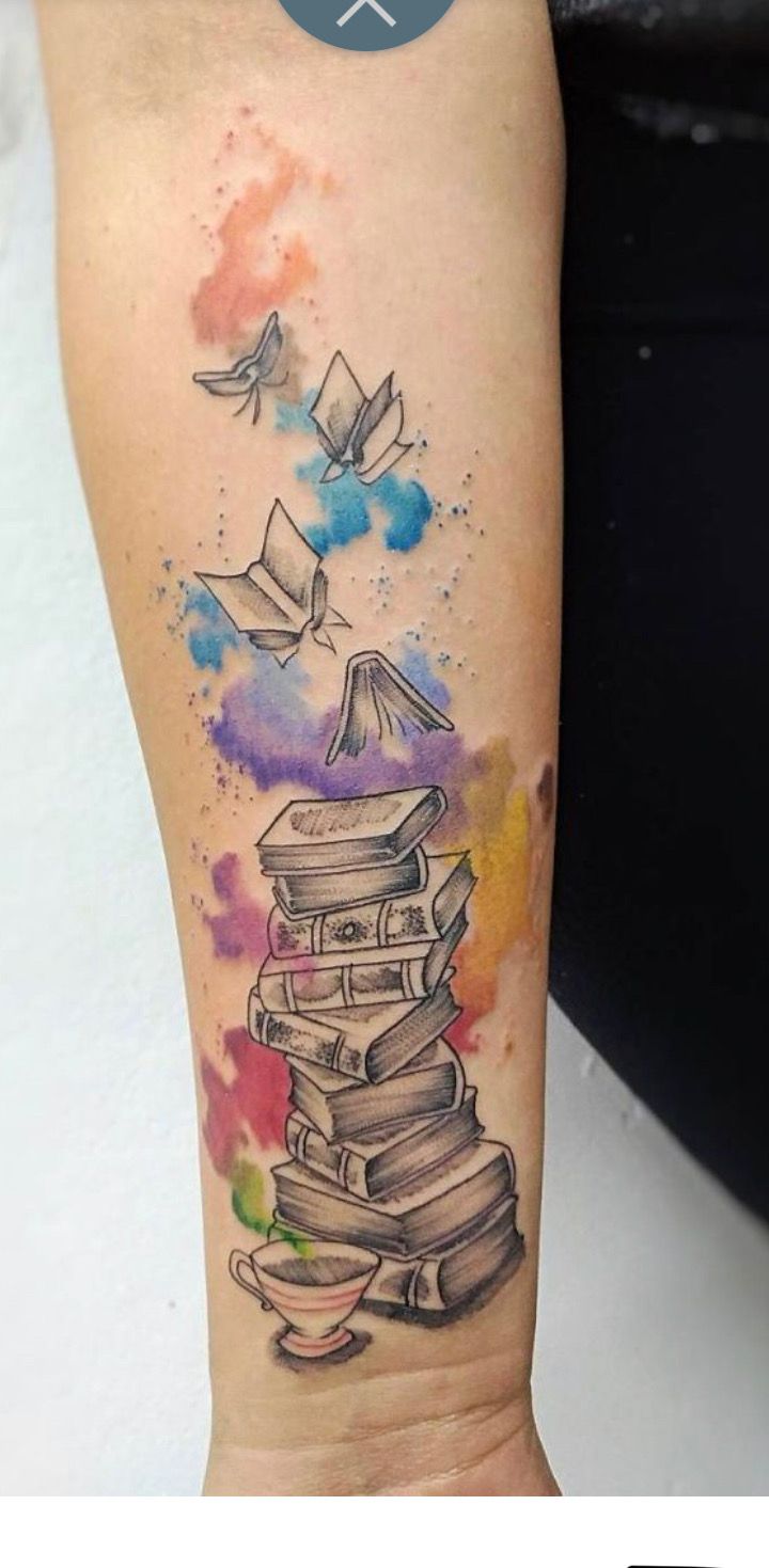 Book Lover Tattoo Designs