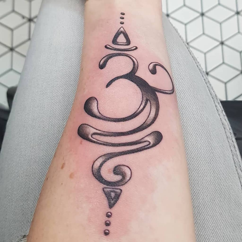 Breathe Symbol Tattoo