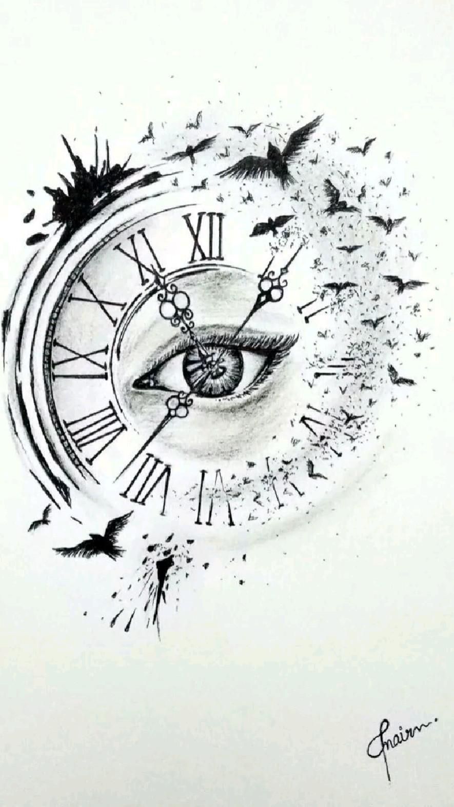 Broken Clock Tattoo Meaning Scribb Love Tattoo Design