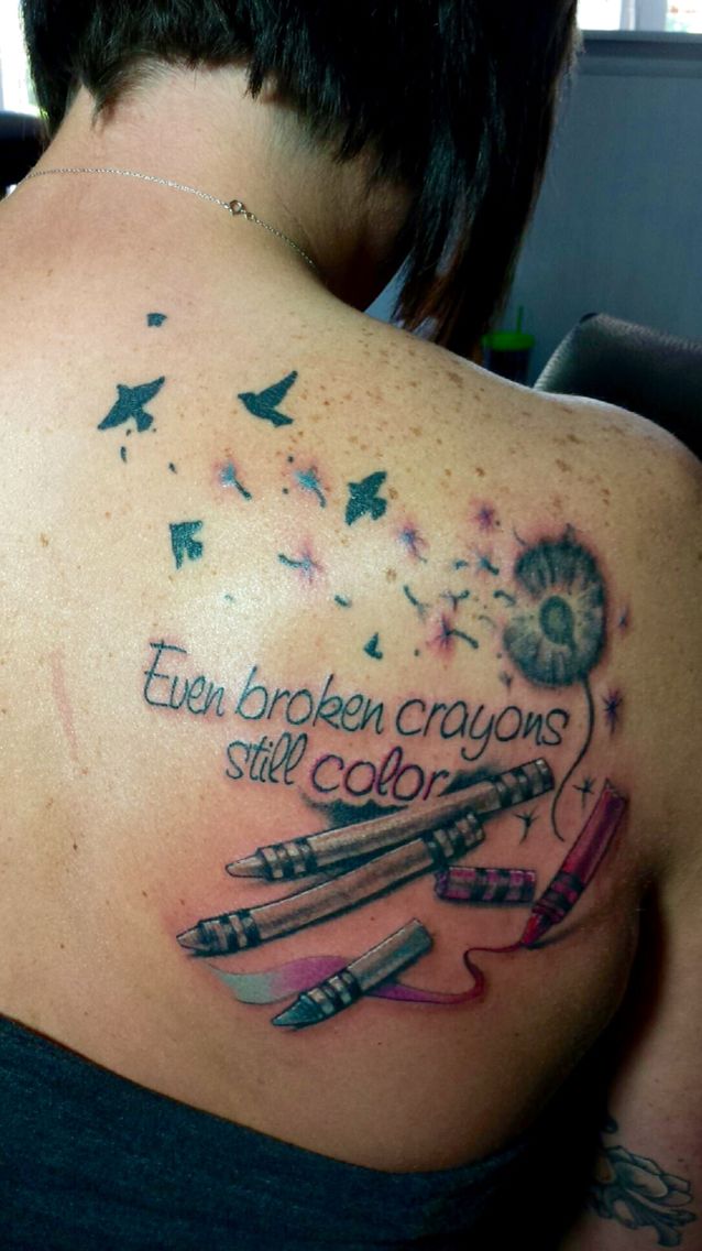 Broken Crayons Still Color: Tattoo Inspiration