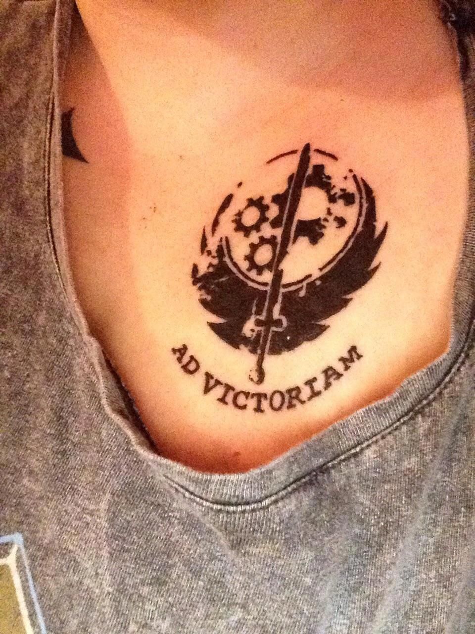 Brotherhood Of Steel Tattoo By Theosidle On Deviantart