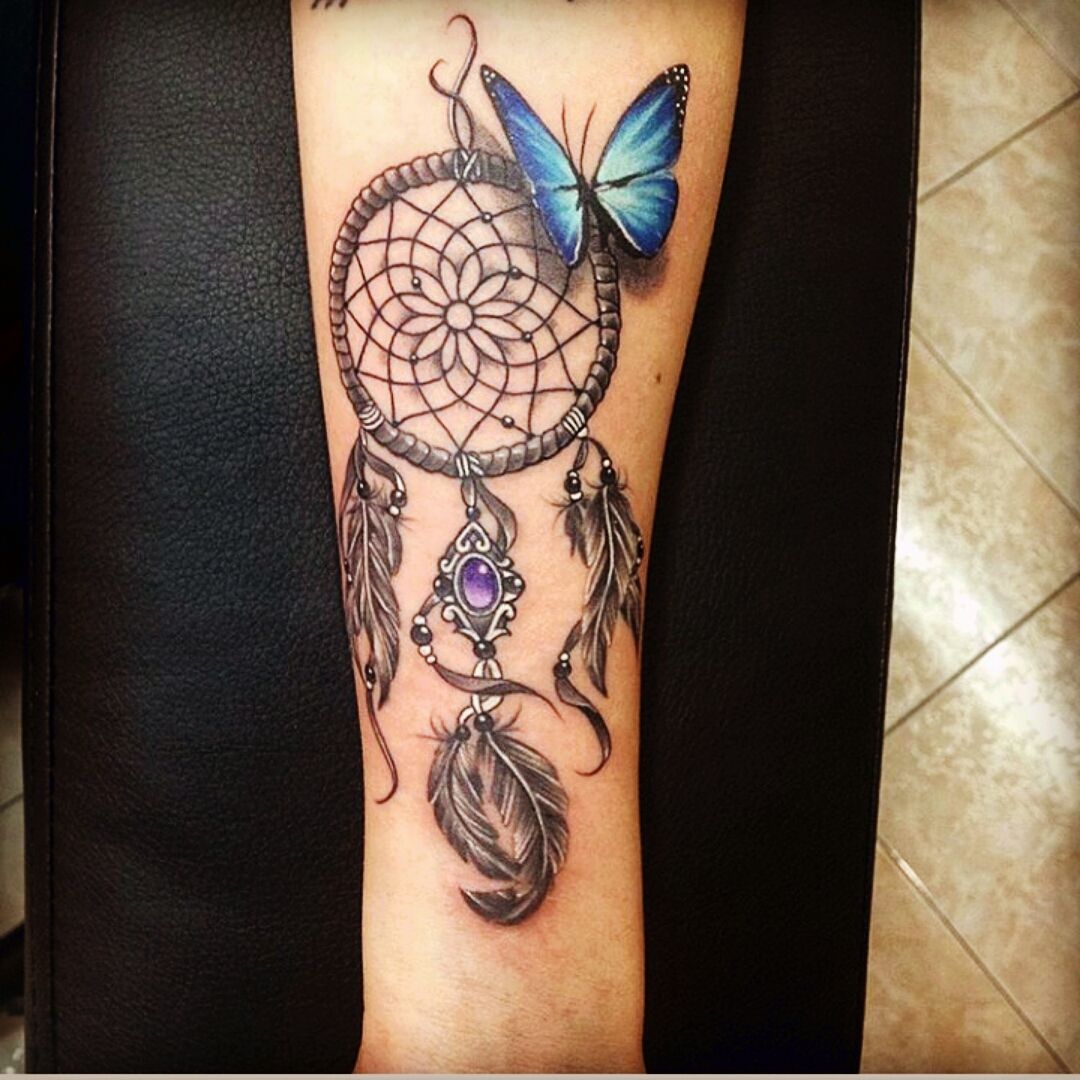 5 Stunning Butterfly Dream Catcher Tattoo Designs to Inspire You