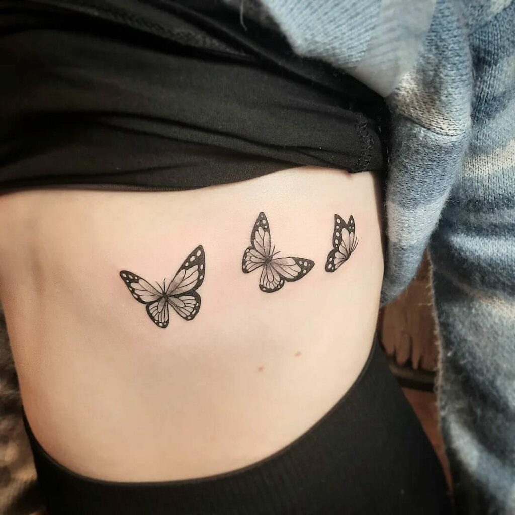 Butterfly Tattoos For Females Rib Tattoos For Women Rib Tattoo