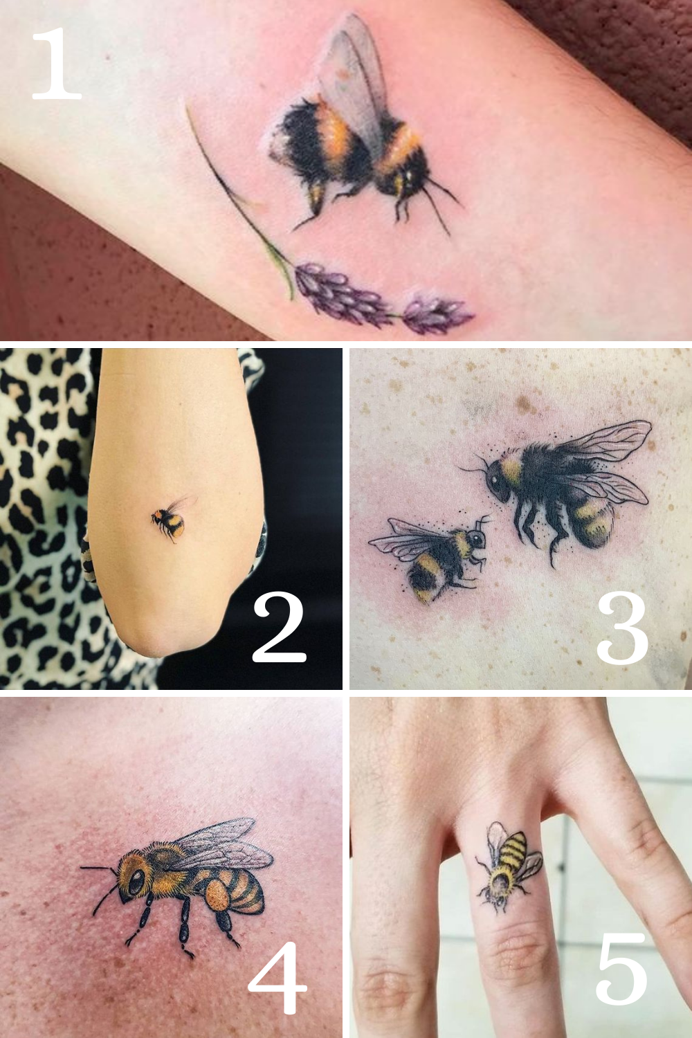 Buzzing Bumble Bee Tattoos Beautiful Meaning Artofit