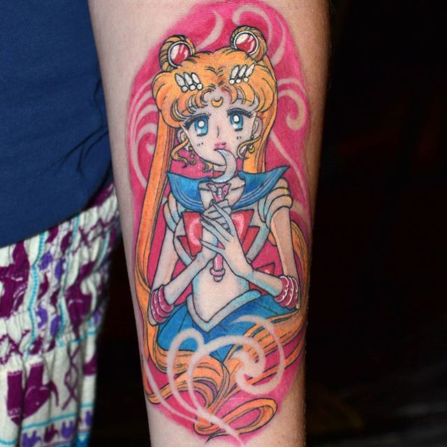 By Diabloart Aki Sailor Chibi Moon Sailor Moon Tattoo Arte Sailor