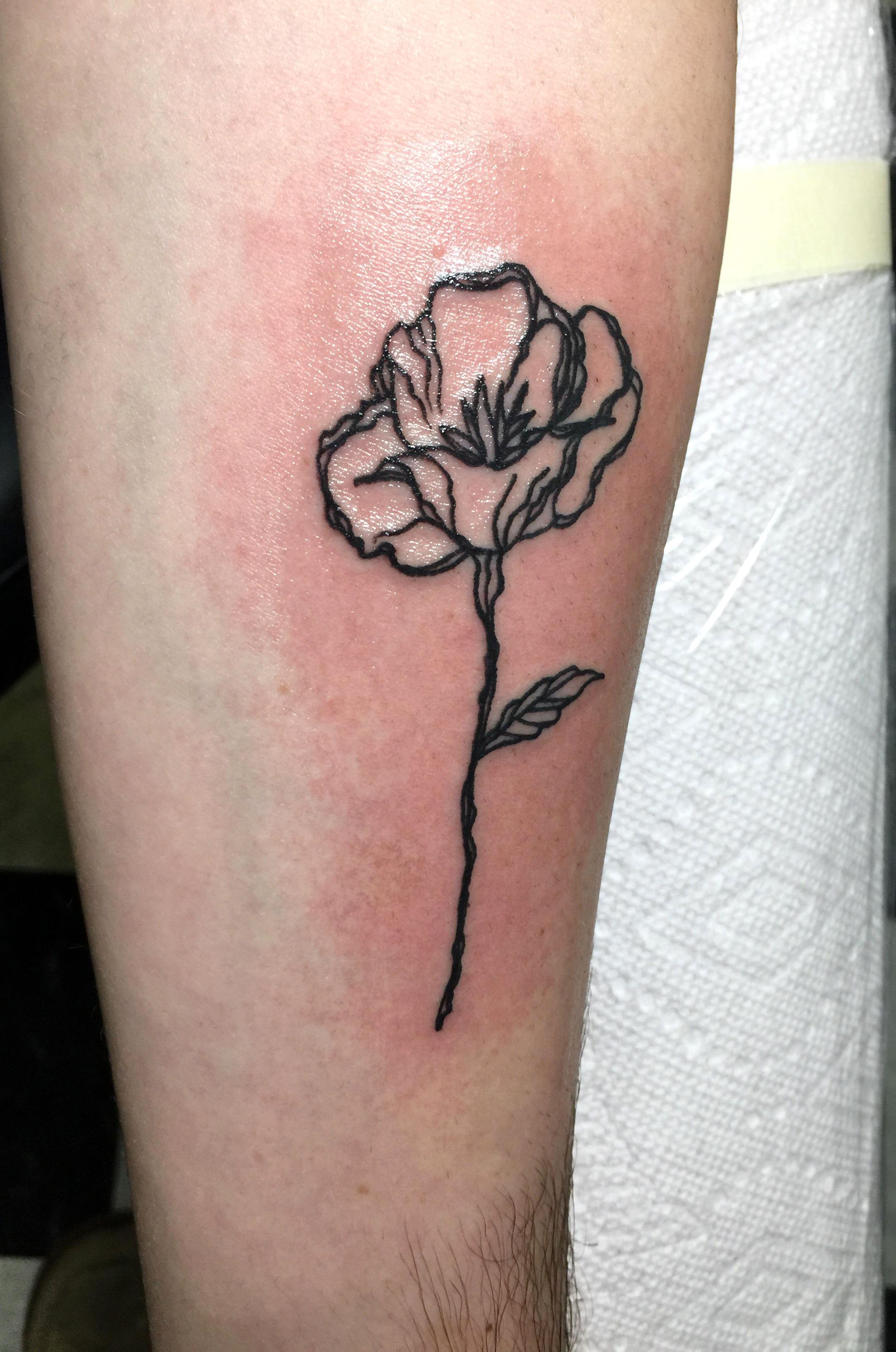 7 Stunning California Golden Poppy Tattoo Ideas