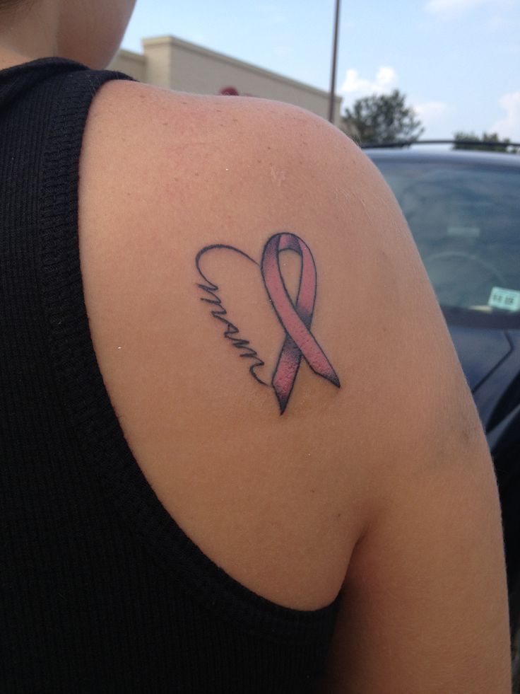 Cancer Ribbon Tattoos Designs Ideas And Meaning Tattoos For You