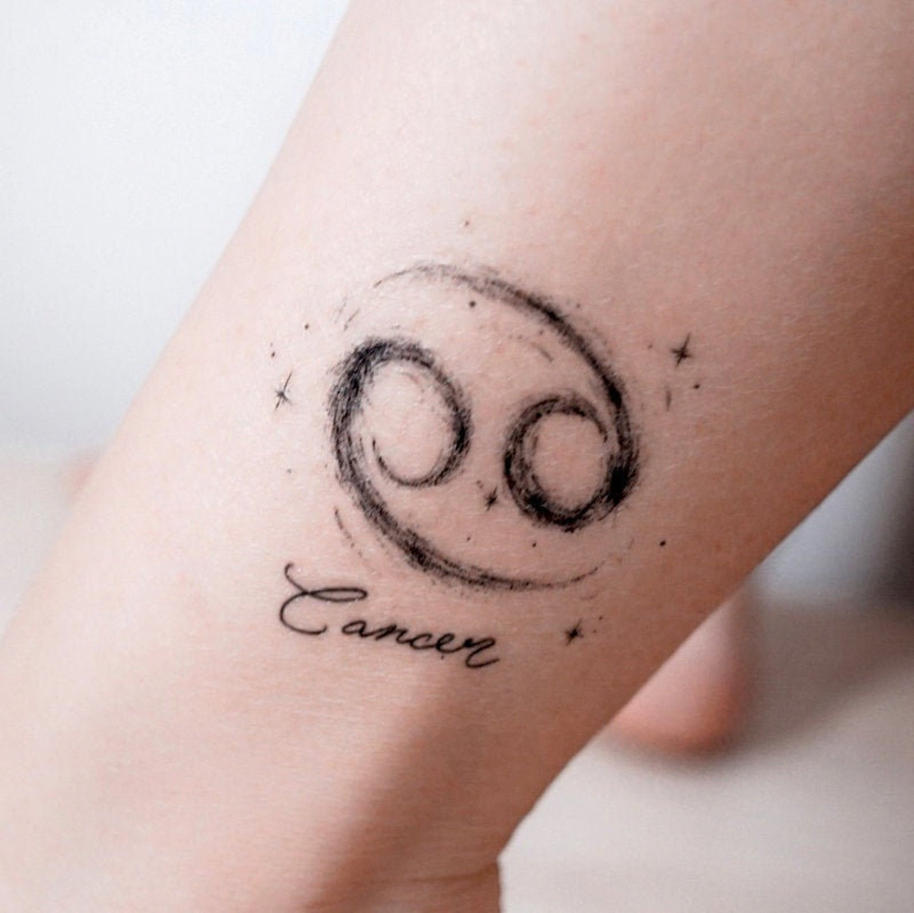 Cancer Zodiac Tattoo Ideas Celebrating The Water Sign