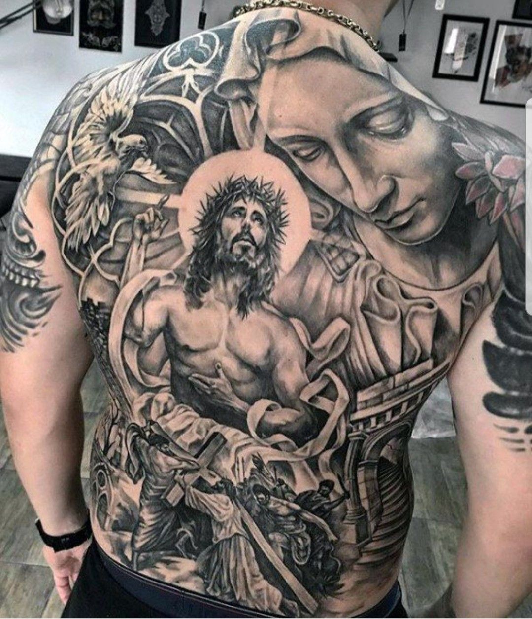 Catholic Tattoos For Men: Faithful Ink Designs