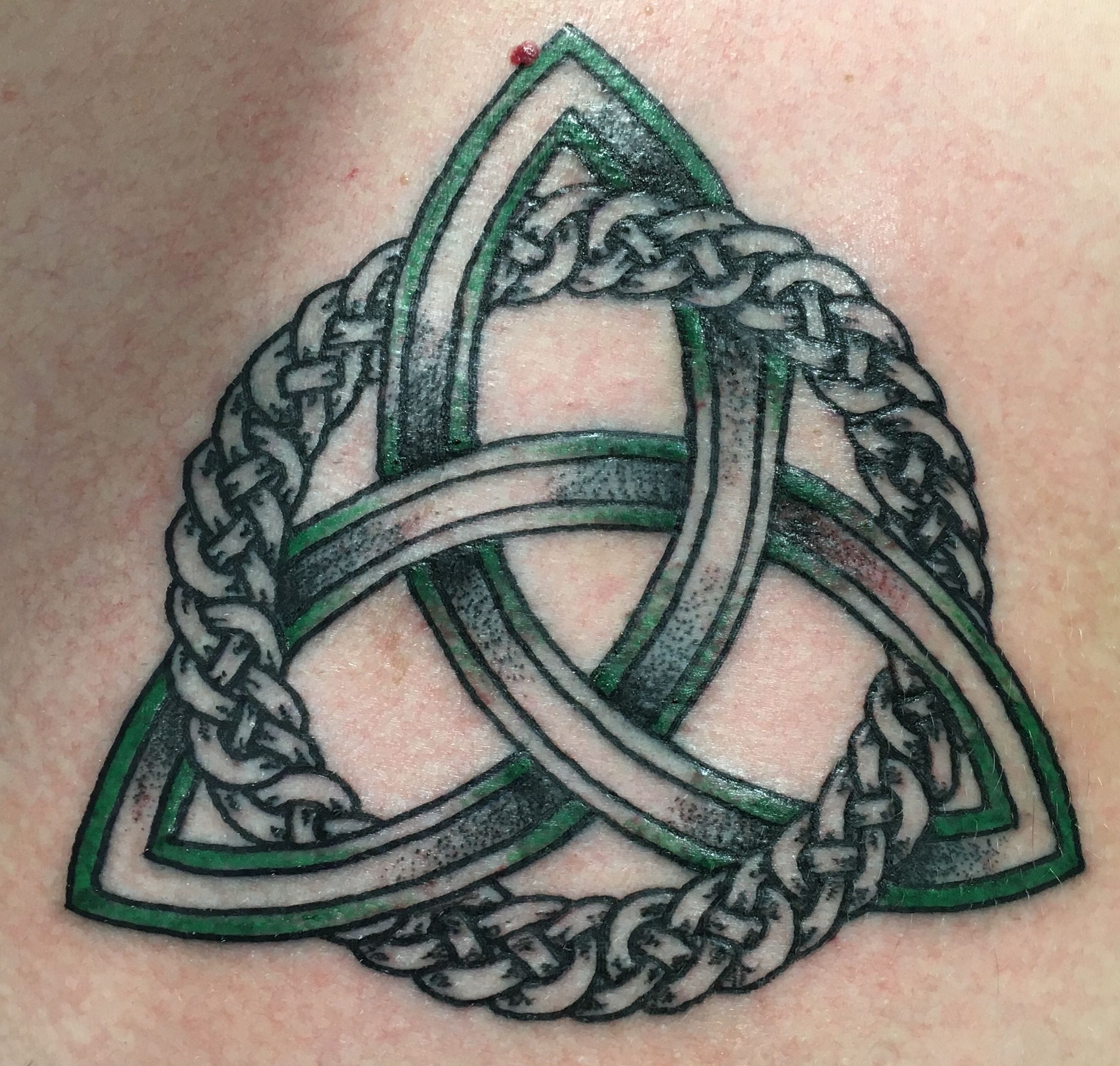 Celtic Holy Trinity Symbol Tattoo The Irish Trinity Knot Or The