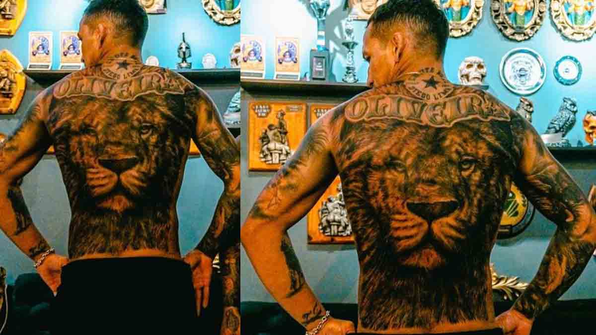 Charles Oliveira's Back Tattoo: The Story and Symbolism