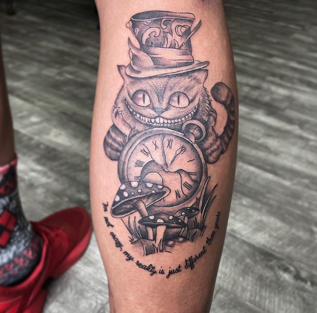 Cheshire Cat Tattoo Cheshire Cat Tattoo Tattoos Trendy Tattoos