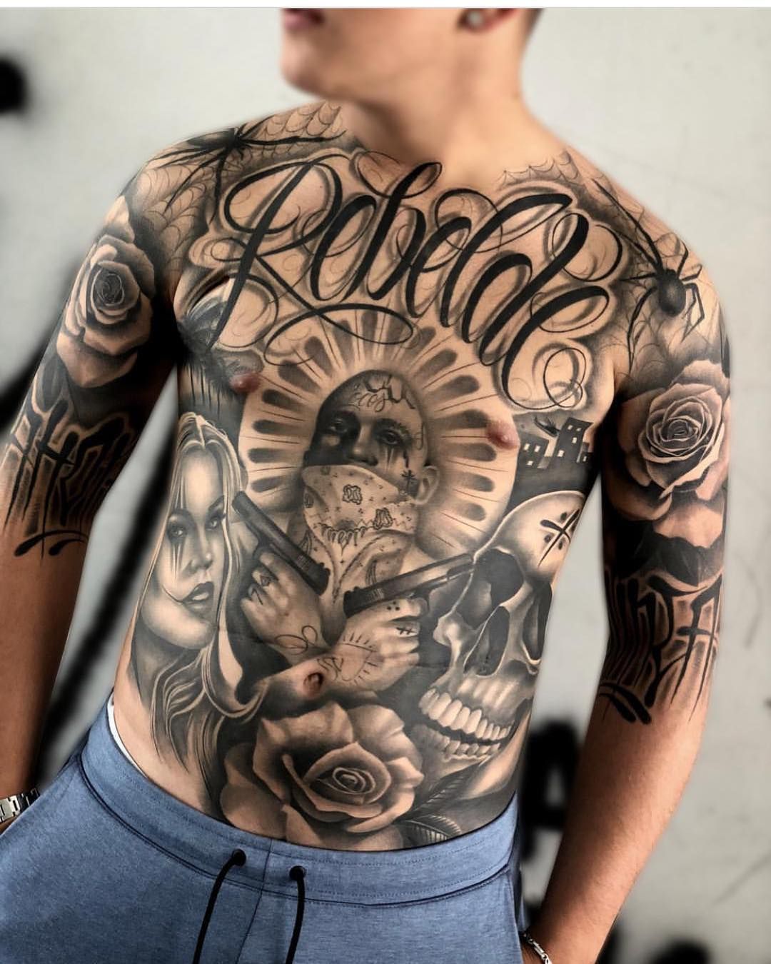 Chicano Tattoos for Men: Bold and Meaningful Designs