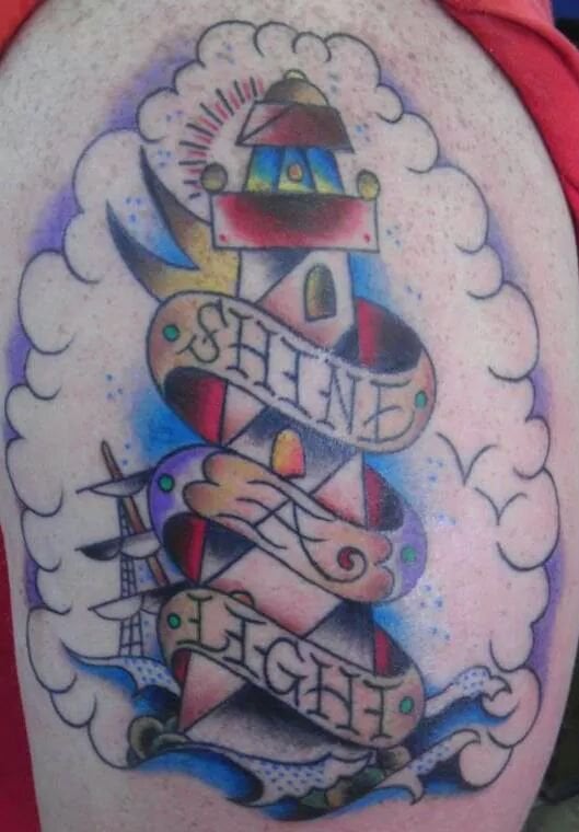 City And Colour Inspired Lighthouse Done By Brendan Heneghan At The