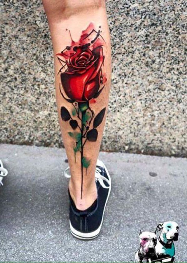 Classy And Popular Calf Tattoos Designs Ohh My My