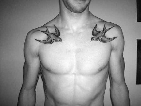 5 Cool Collar Bone Tattoos for Men