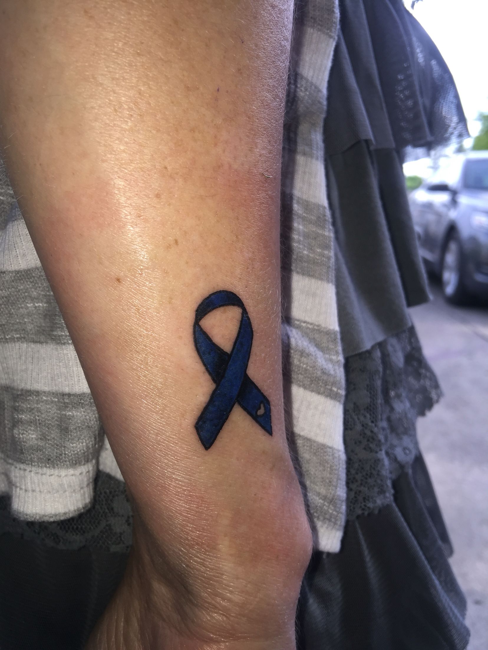 Colon Cancer Ribbon Tattoo Designs Camerawallartphotography